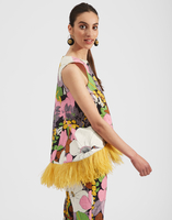 LaDoubleJ La Scala Top &#40;With Feathers&#41; Big Flower TOP0013COT005BFL0001