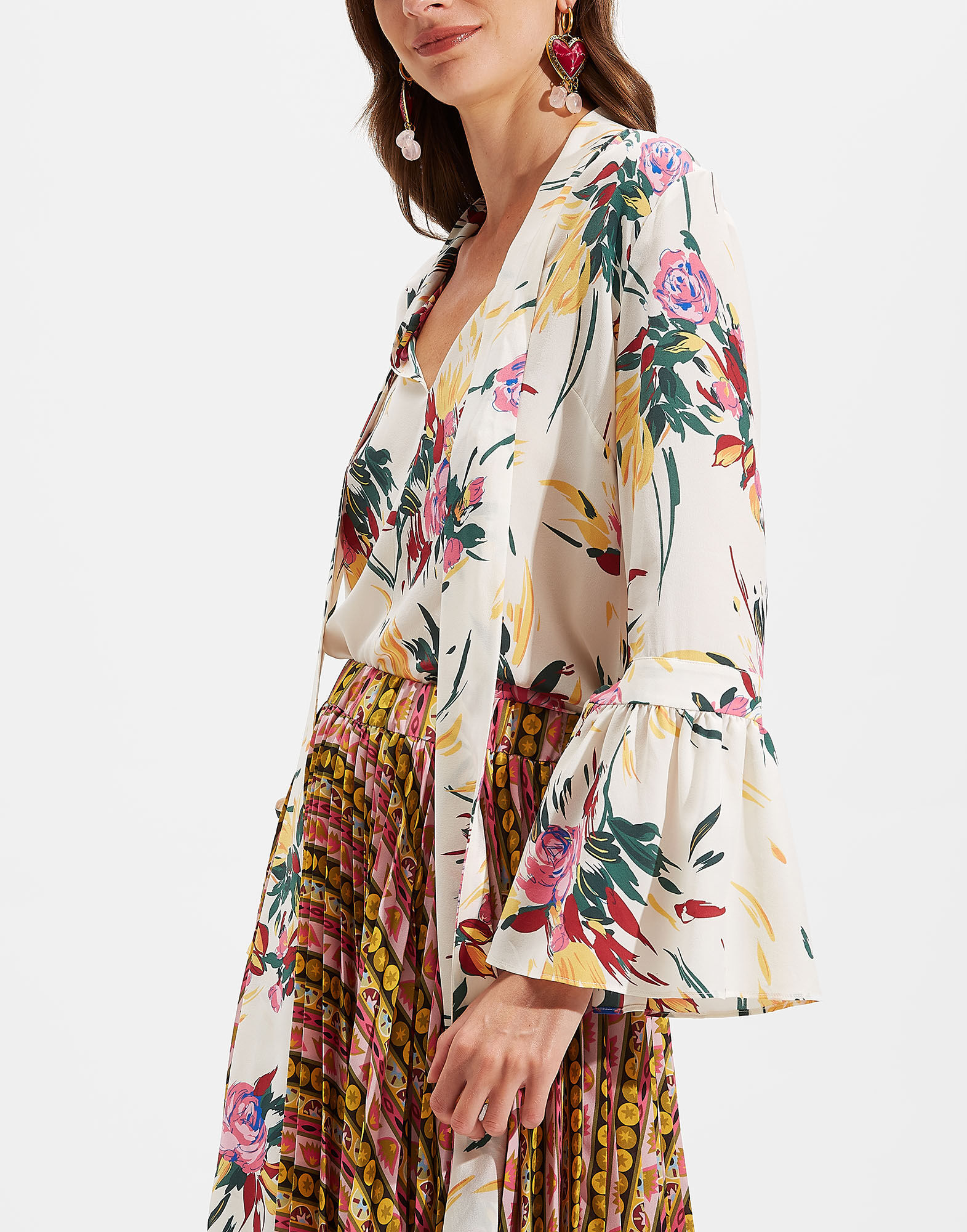 LaDoubleJ Happy Wrist Top Breezy Bianco SHI0011CRE001BRZ0003