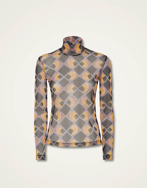 La DoubleJ Turtleneck Half-Light Black TOP0146JER035HAL02BL01