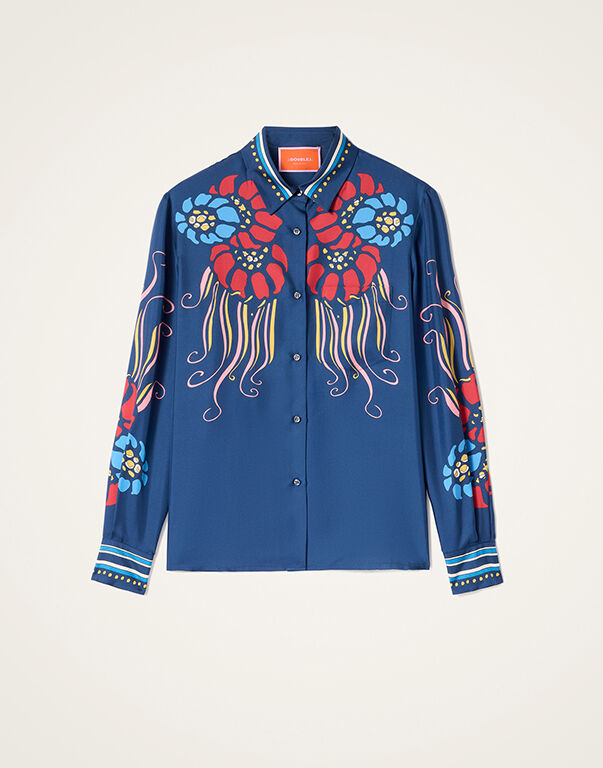 LDJ Icons - The Boy Shirt, a Printed Silk Shirt | La DoubleJ
