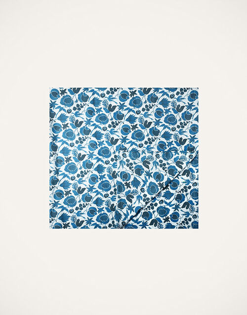 La DoubleJ Medium Tablecloth Wildbird Blu TBC0002LIN001CER0001