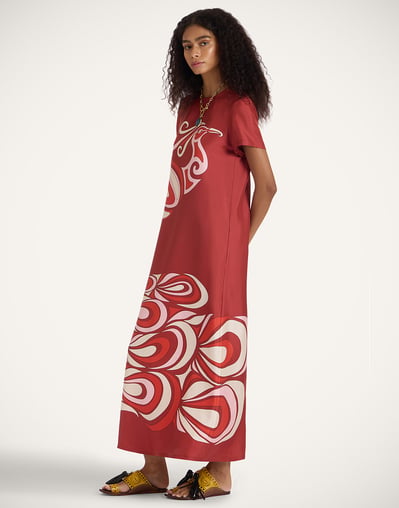 swing dress burgundy Sylvie Velvet Swing Dress in Extended Sizing in Burgundy