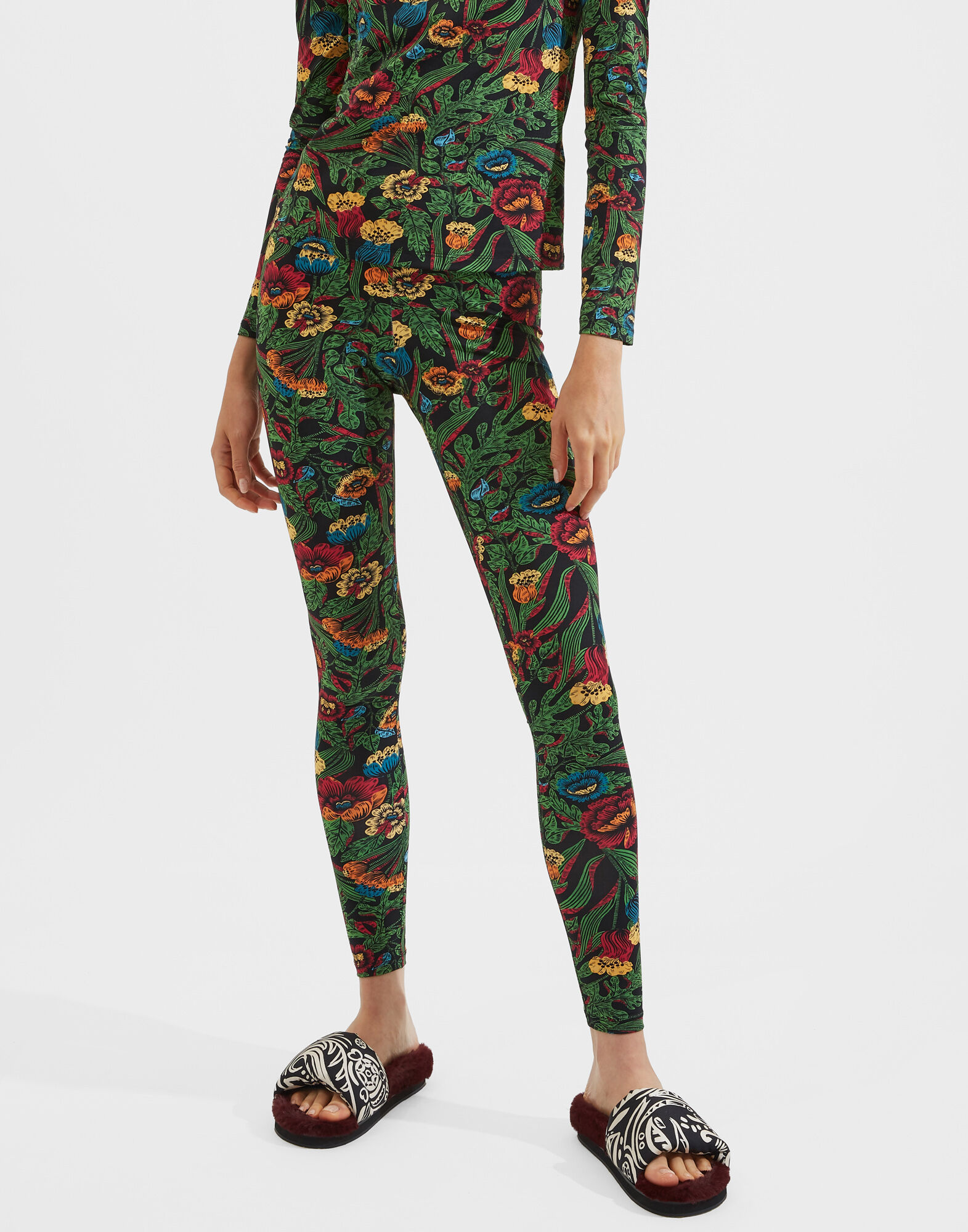 La DoubleJ Leggings Night Garden TRO0013JER005GAR0001