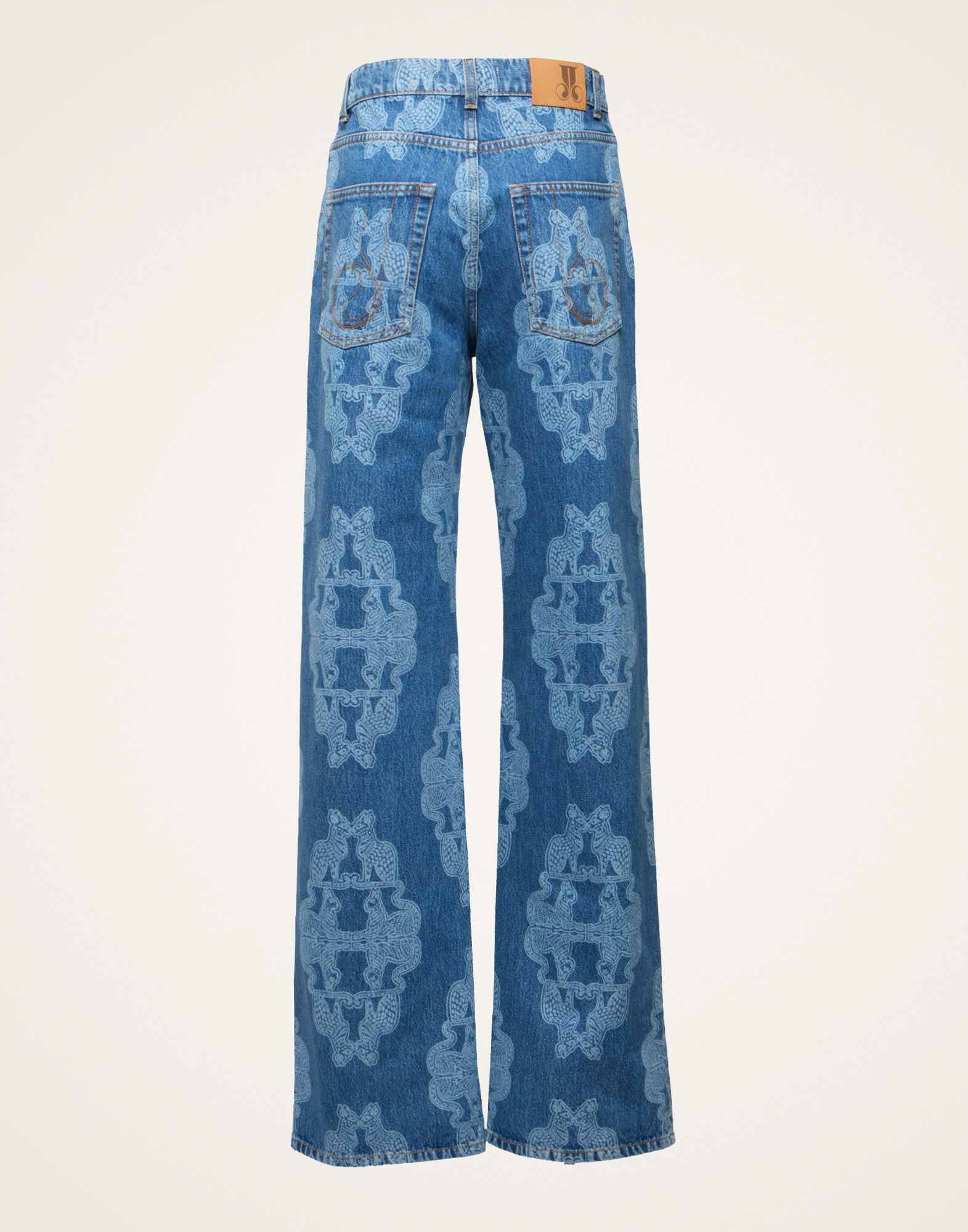 La DoubleJ Better Than Your Boyfriend's Jeans Bast Blue TRO0091DEN006BAS02BU03