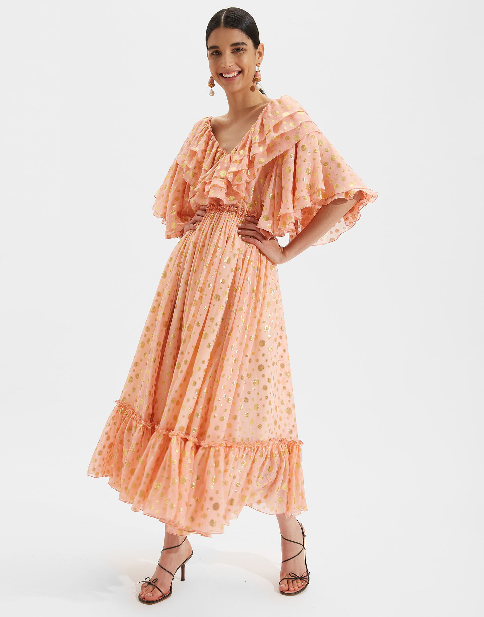 LaDoubleJ Birthday Dress Fil Coupe Rosa DRE0267FCP003ROS0004