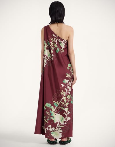 Roy Dress in Woodland Place Burgundy for Women | La DoubleJ US Roy Dress in Woodland Place Burgundy for Women | La DoubleJ US