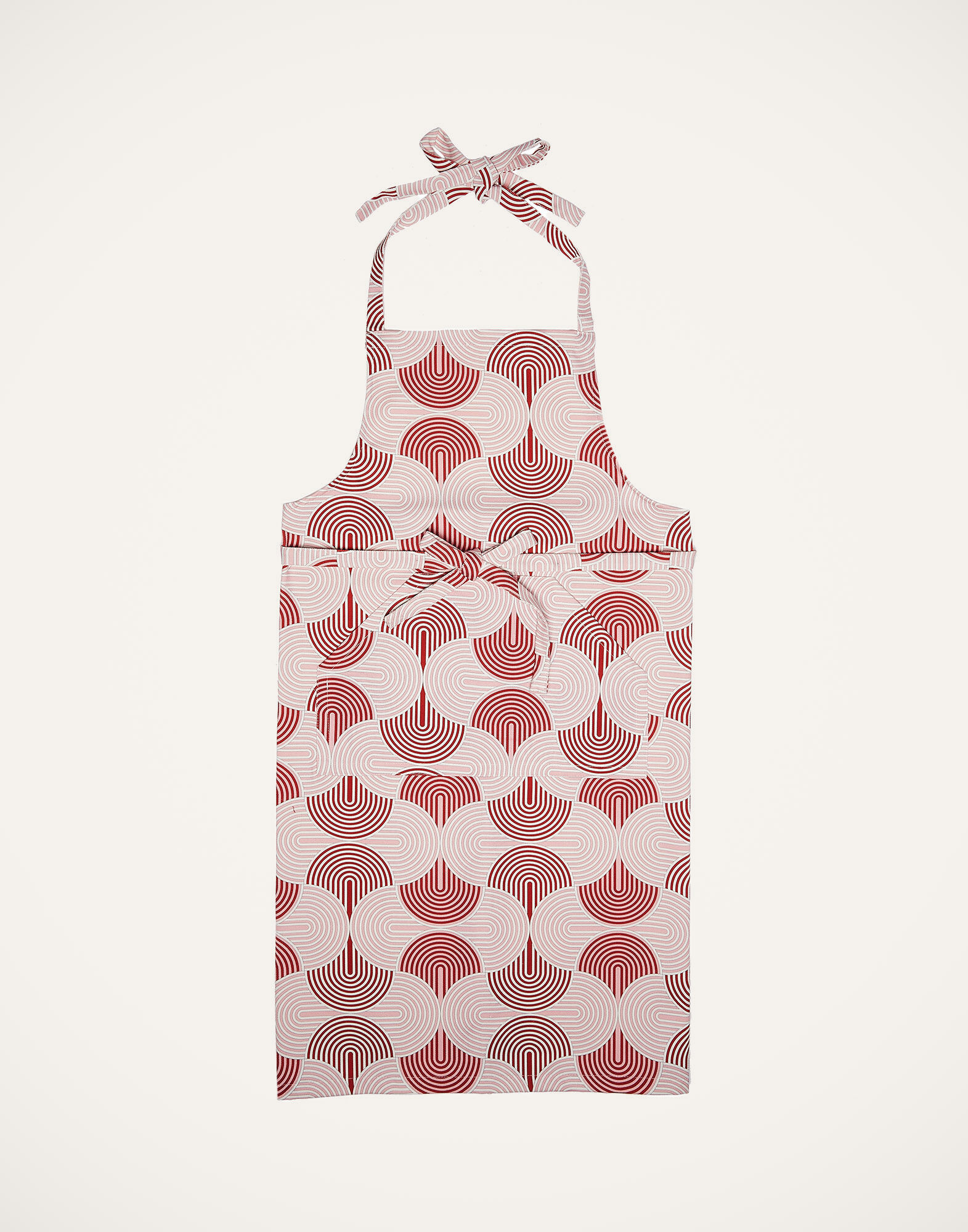 La DoubleJ Apron Slinky Rosso APR0001COT018SLI0004