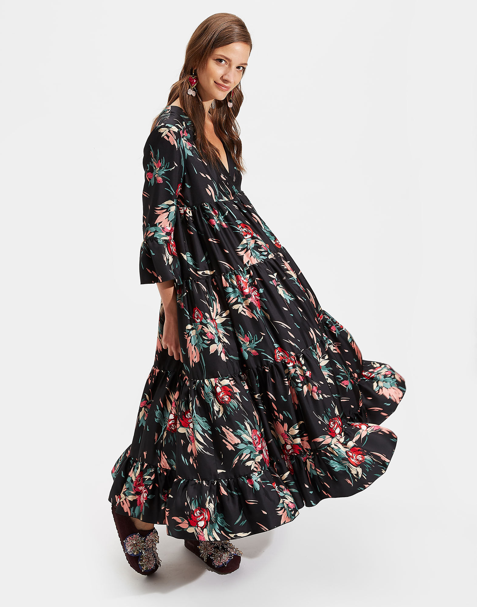 LaDoubleJ Jennifer Jane Dress Breezy Nero DRE0114SIL001BRZ0002