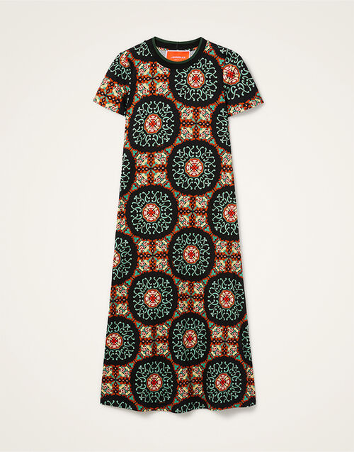 La DoubleJ Sporty Swing Dress Ballata Black DRE0247JER002BAL01BL01