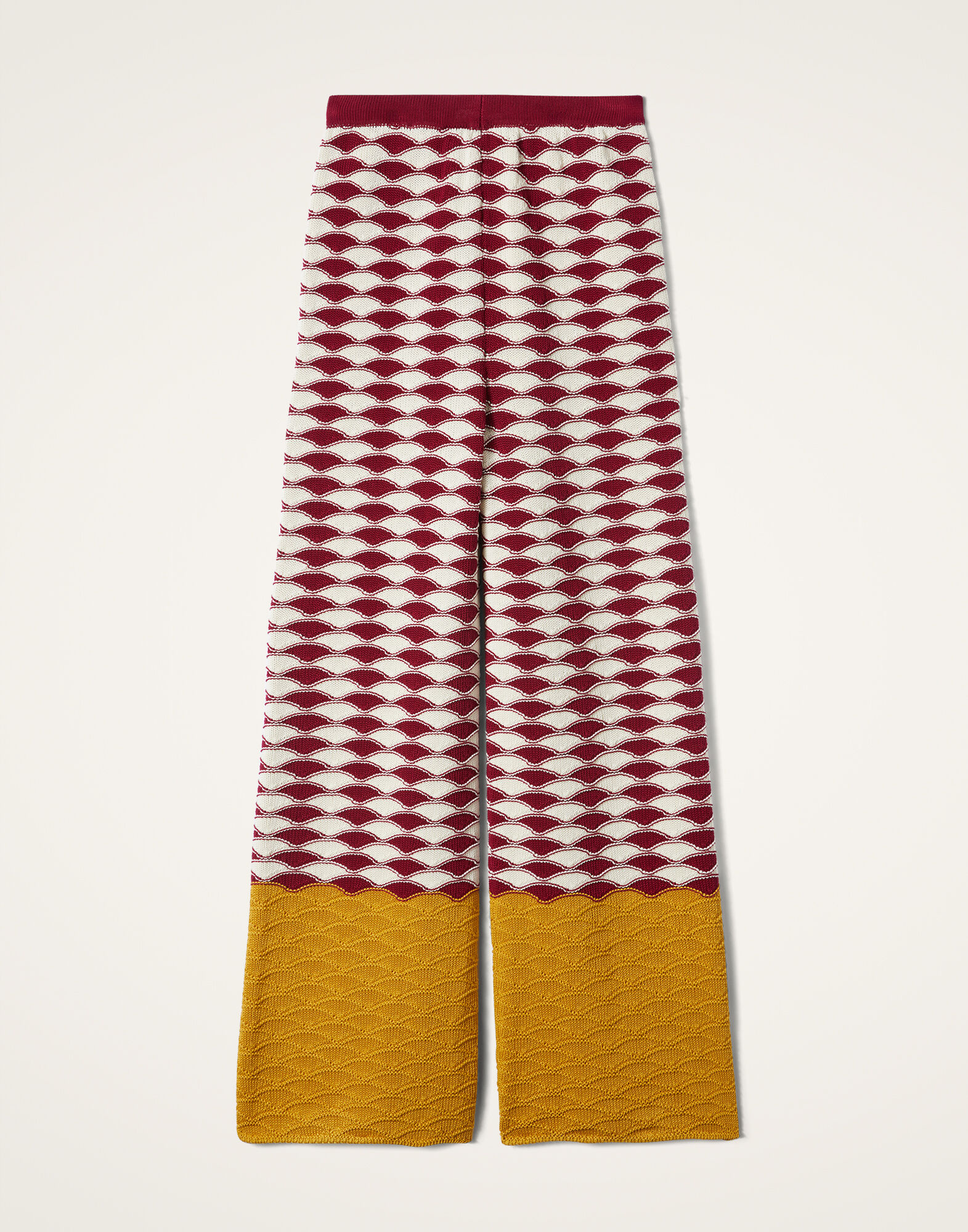 La DoubleJ Sunset Pants Multicolor Red & Yellow TRO0159KNI152VA349RE01