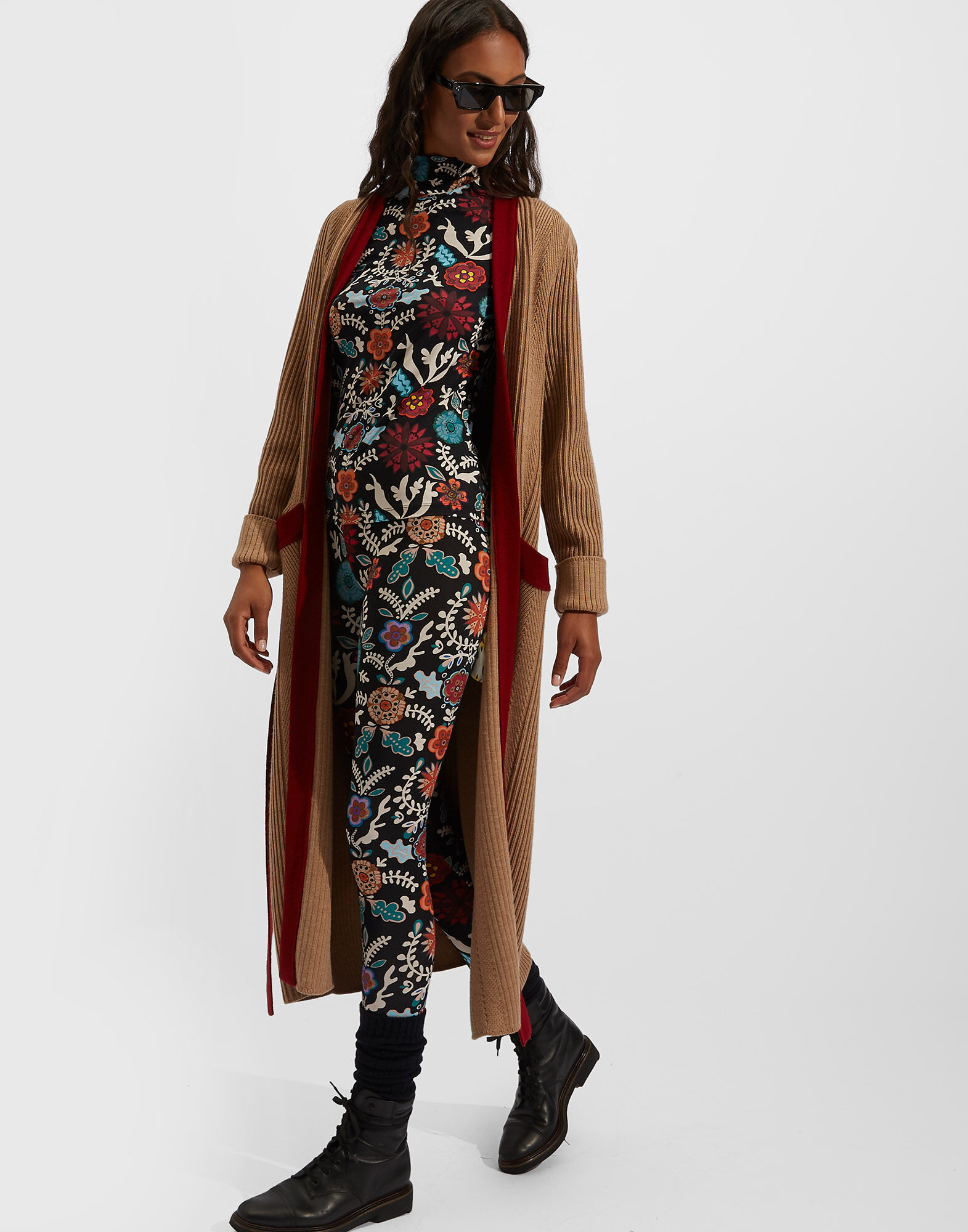 LaDoubleJ Leggings Fire Flower TRO0013JER005FIR0001