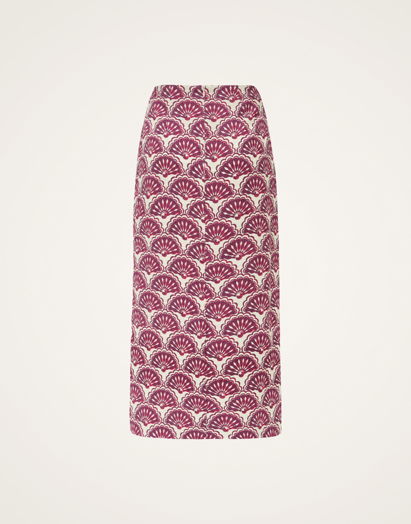 La DoubleJ Pencil Skirt Fans Purple SKI0011COT005FAN01PU01