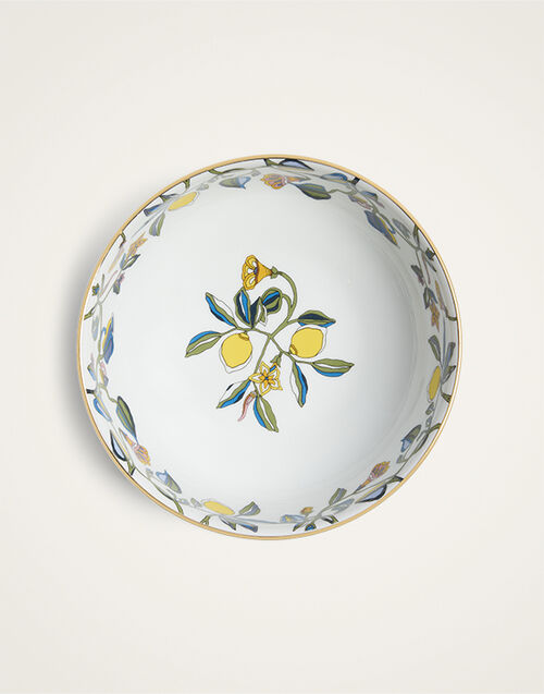 La DoubleJ Bowl Borboni White BWT0007CER001BRN12WH01