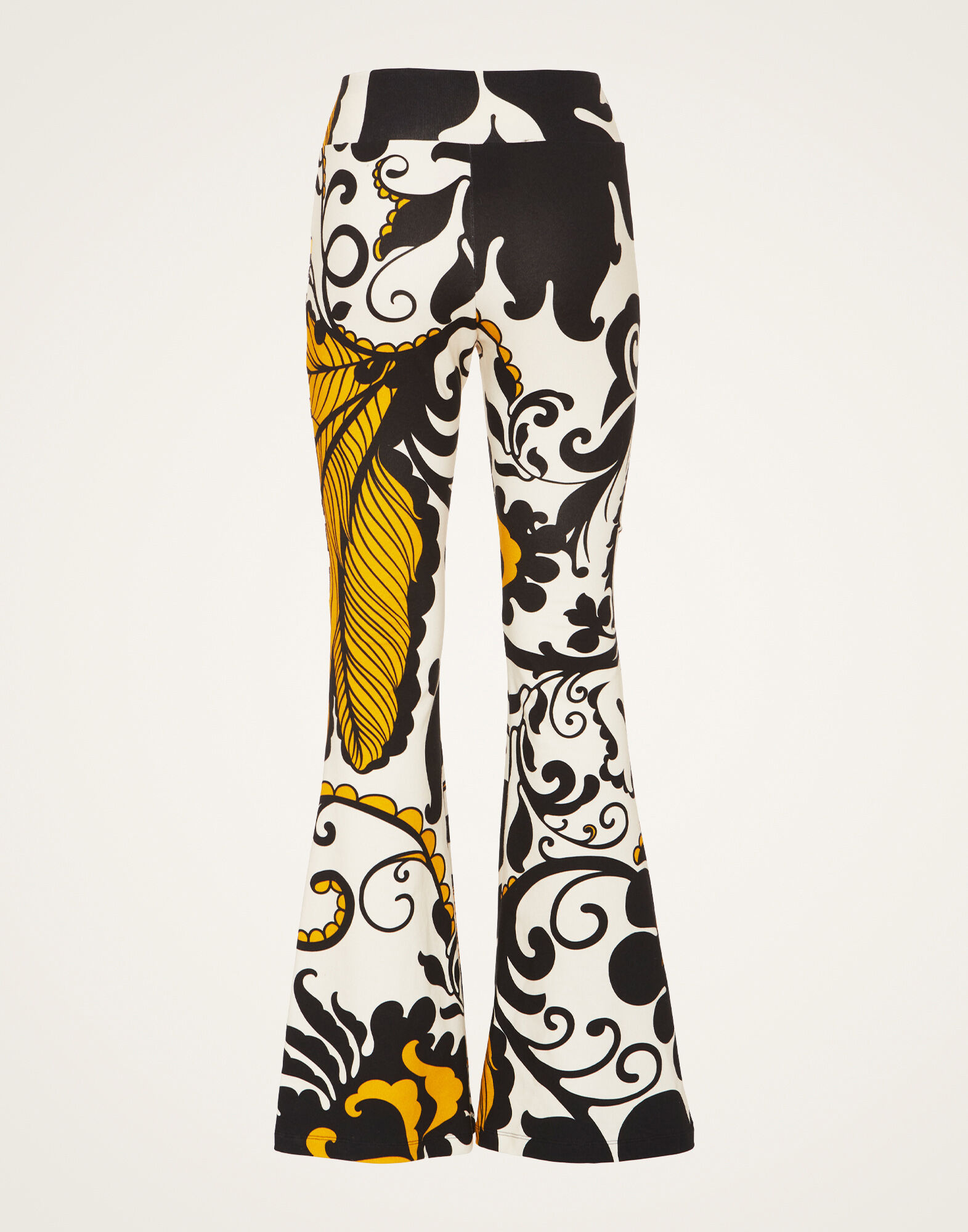 La DoubleJ New Meditation Pants Marea Black & White TRO0147JER020MRE01BL03