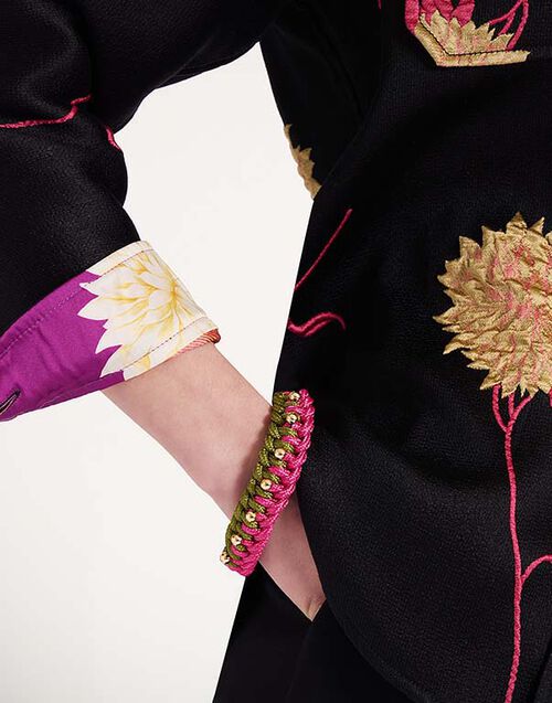 La DoubleJ Better Together Bracelet Bicolor Pink & Green BAC0011ROP001VA358RE04