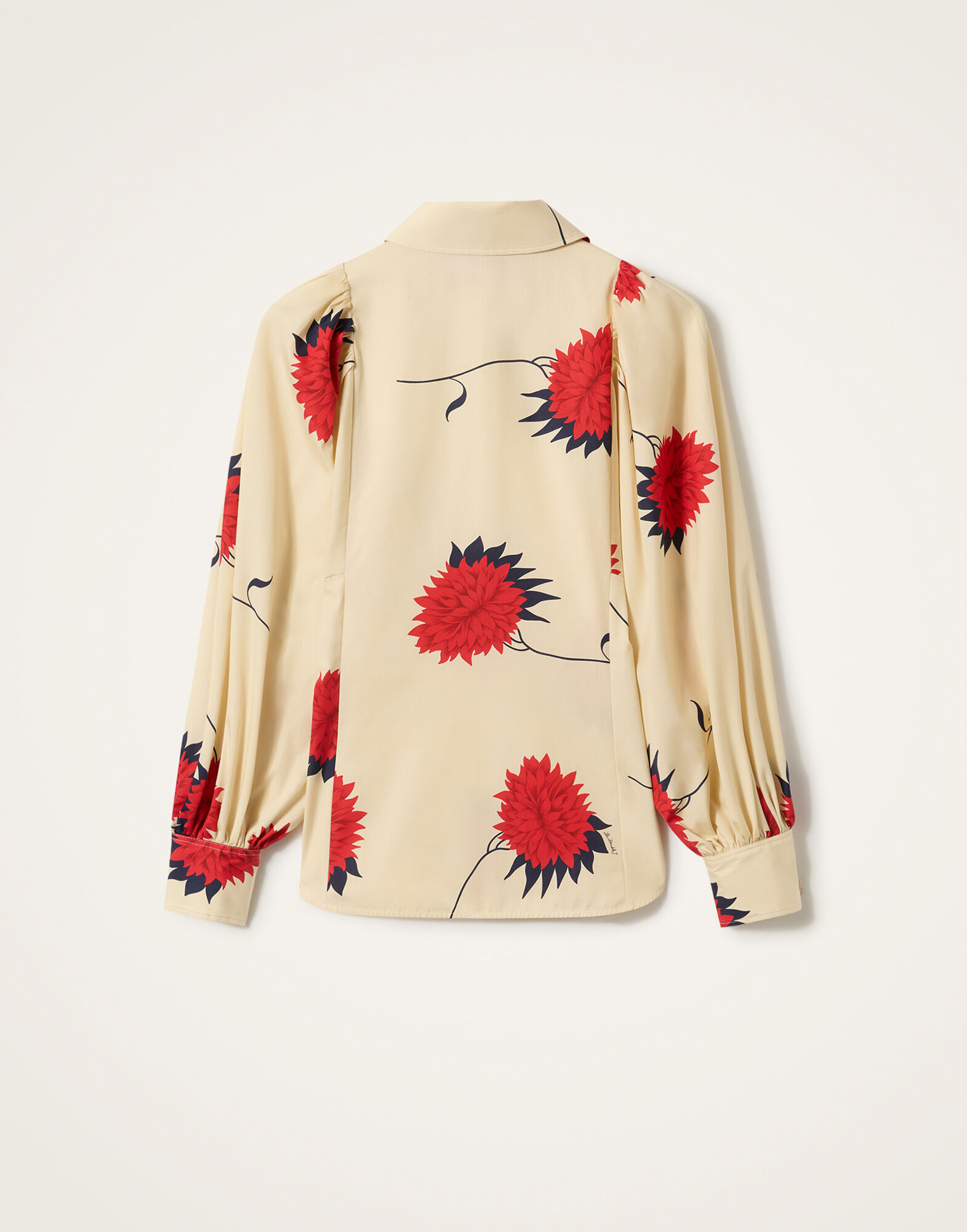 La DoubleJ Pouf Shirt Derby Ecru SHI0159COT039DER01BR05