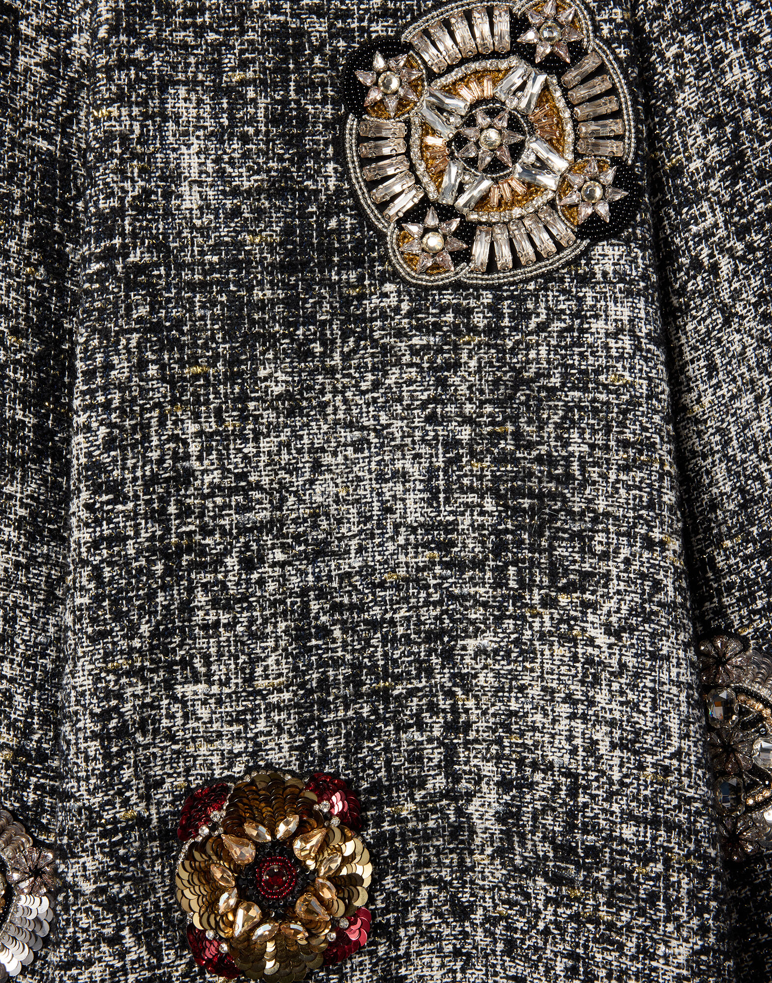 La DoubleJ Dolce Vita Skirt Solid Black & White SKI0175EMB116NUC05BL03