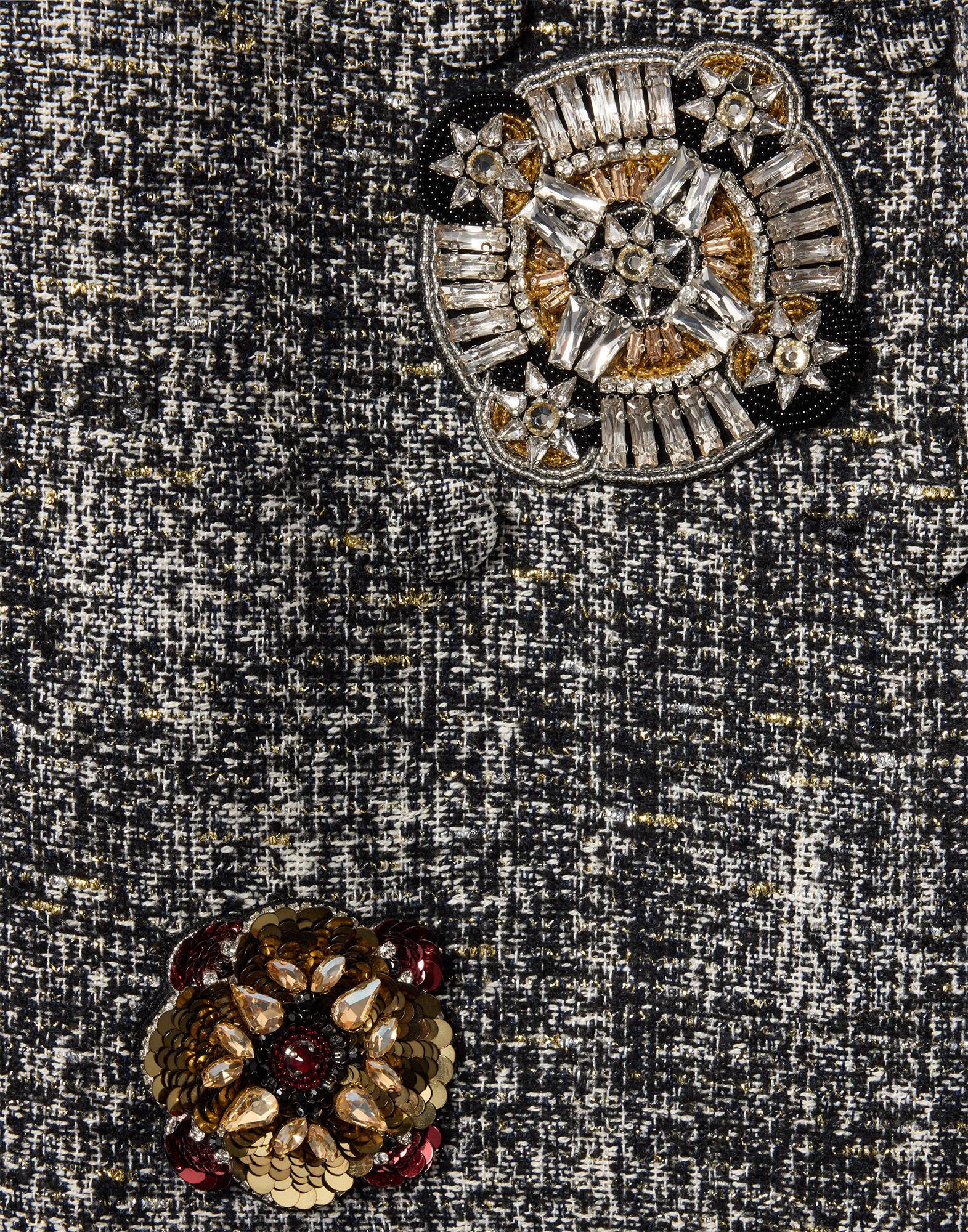 La DoubleJ Jagger Jacket Solid Black & White JAC0155EMB119NUC05BL03