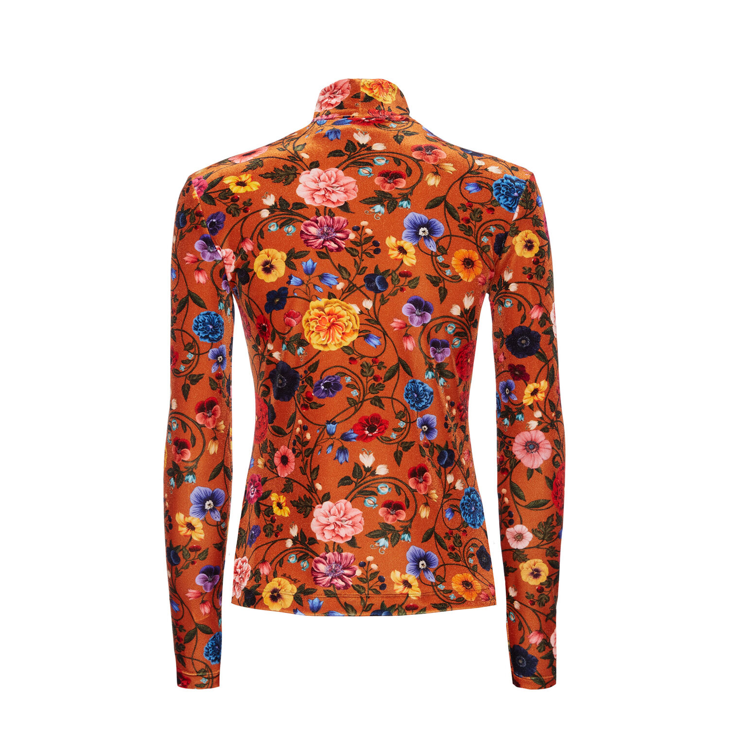 La Doublej Turtleneck In Botticelli Rust