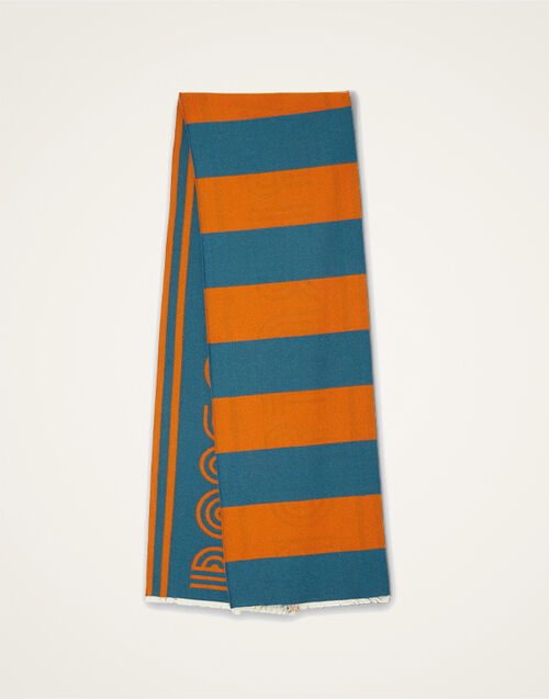 La DoubleJ Raise Your Vibration Scarf Dark Green SCA0045WOL015SOLIDGR03