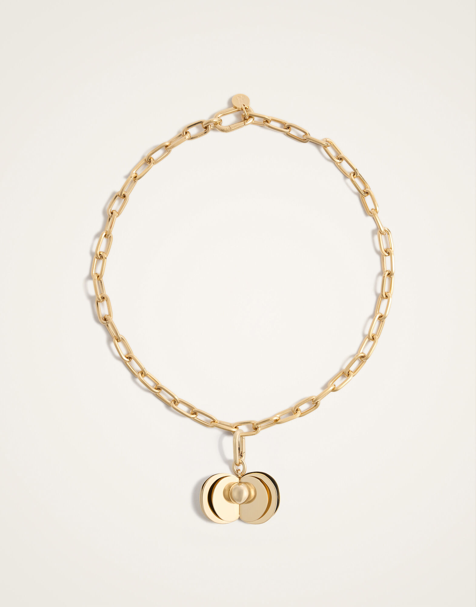 La DoubleJ Aura Charm 24K Gold Plate CHM0020BRA003SOLIDYE05