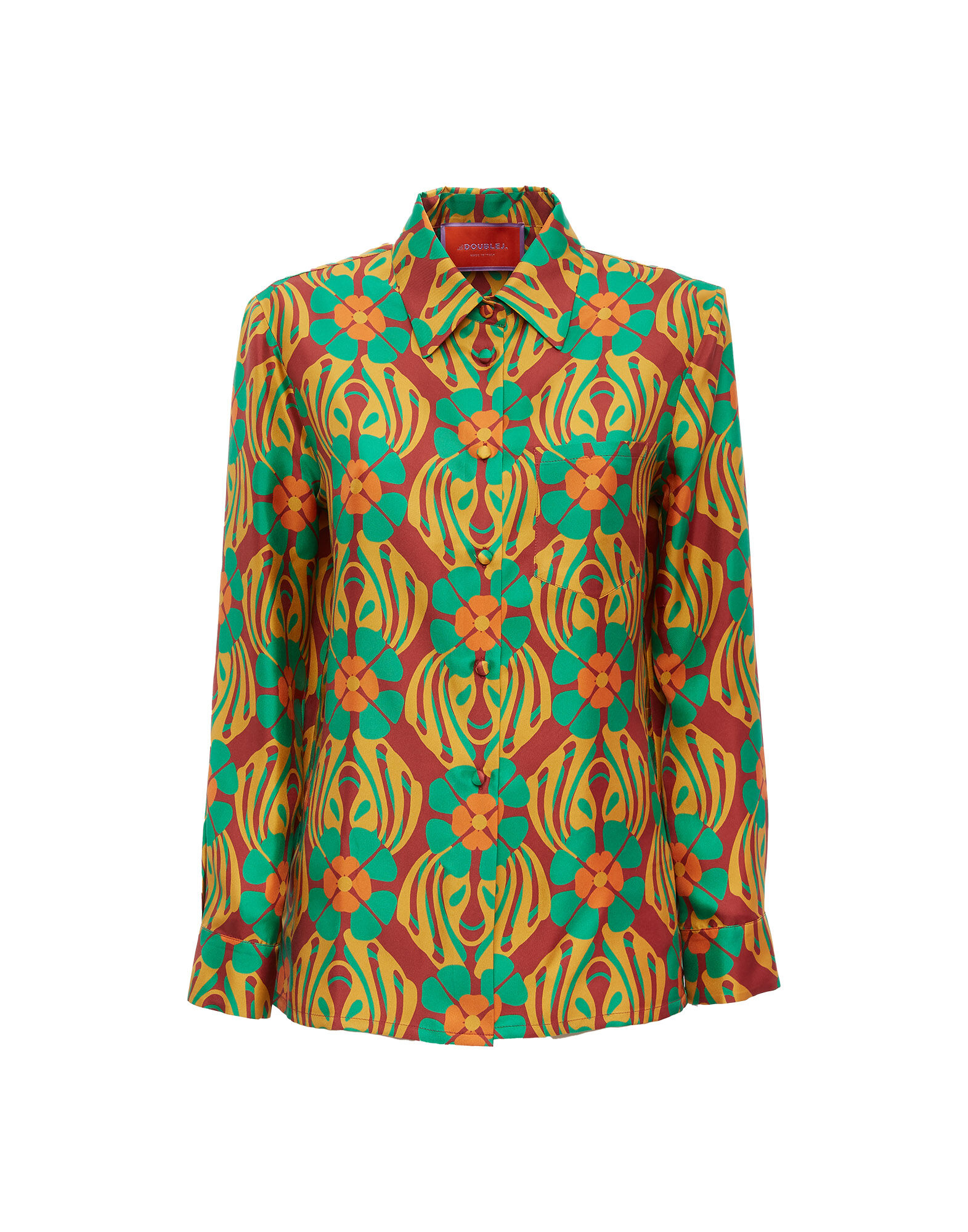 La DoubleJ Boy Shirt Clover SHI0001SIL001CLO0003