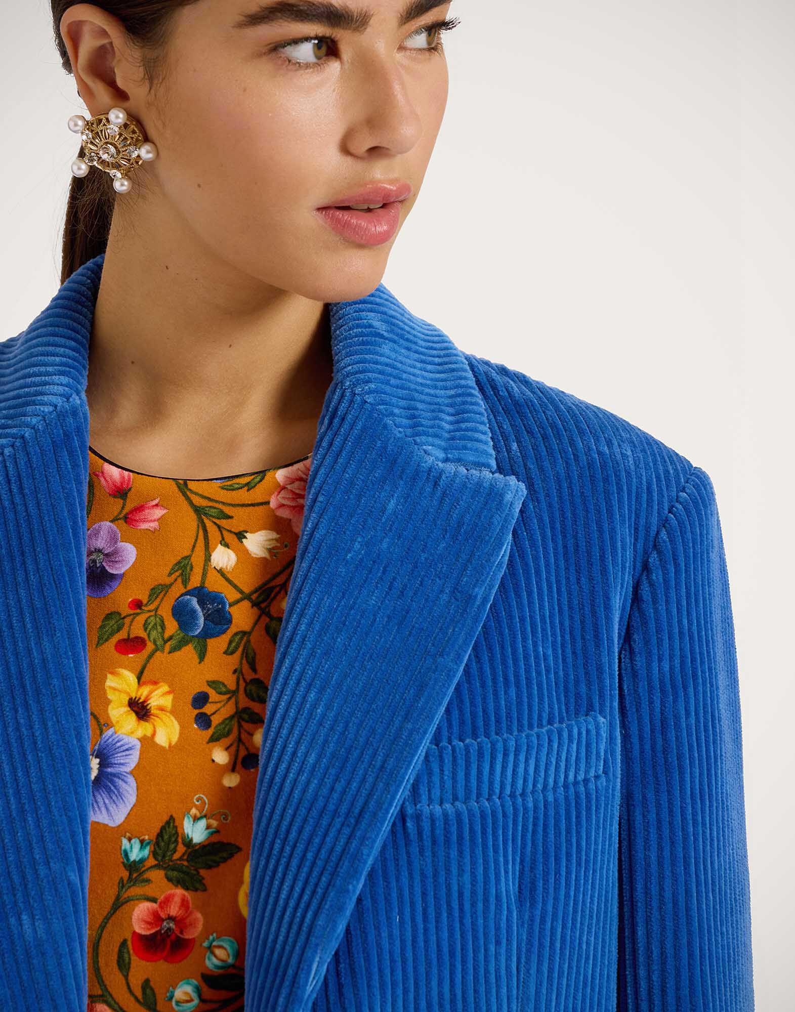 La DoubleJ Kelly Jacket Solid Light Blue JAC0118VEL013SOLIDBU01