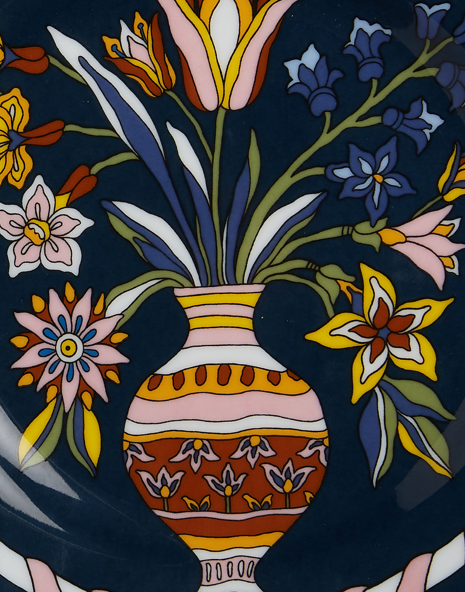 La DoubleJ Dessert Plates Set Of 2 Pietre Dure DIS0063CER001PDR0001