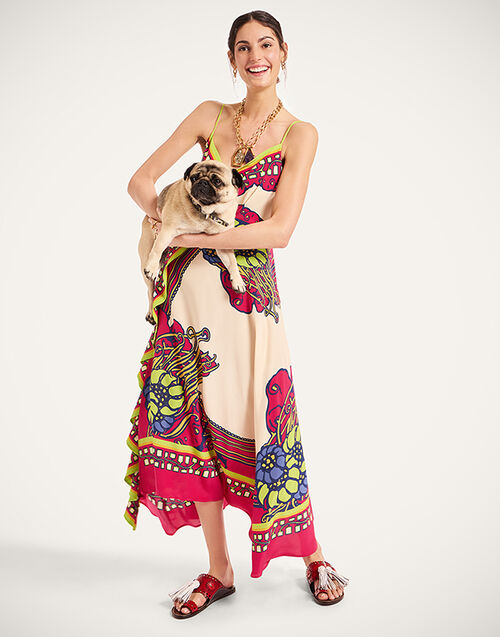 La DoubleJ Turn Around Dress Lemuria Plac&eacute;e Pink DRE0905CRE002LEM02PI01