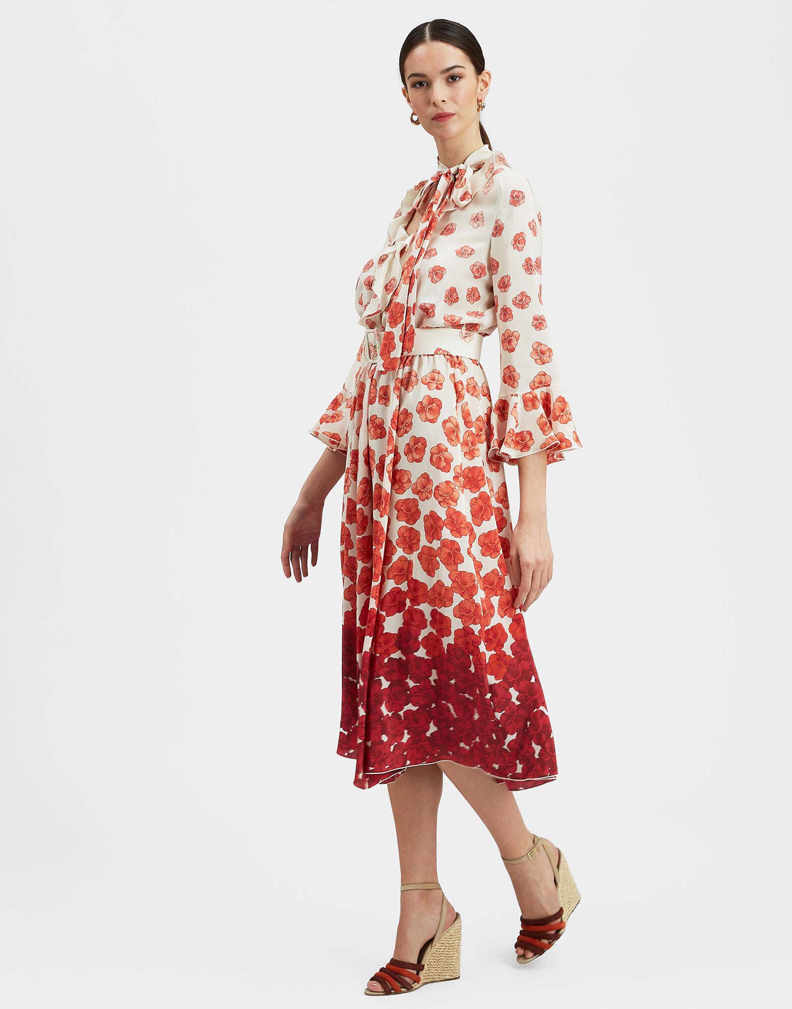 La DoubleJ Baby Dress Haze Plac&egrave;e Red DRE0635CRE001HAZ01RE01