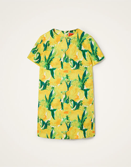 La DoubleJ Mini Swing Dress Zesty Yellow DRE0658COT005ZES01YE02