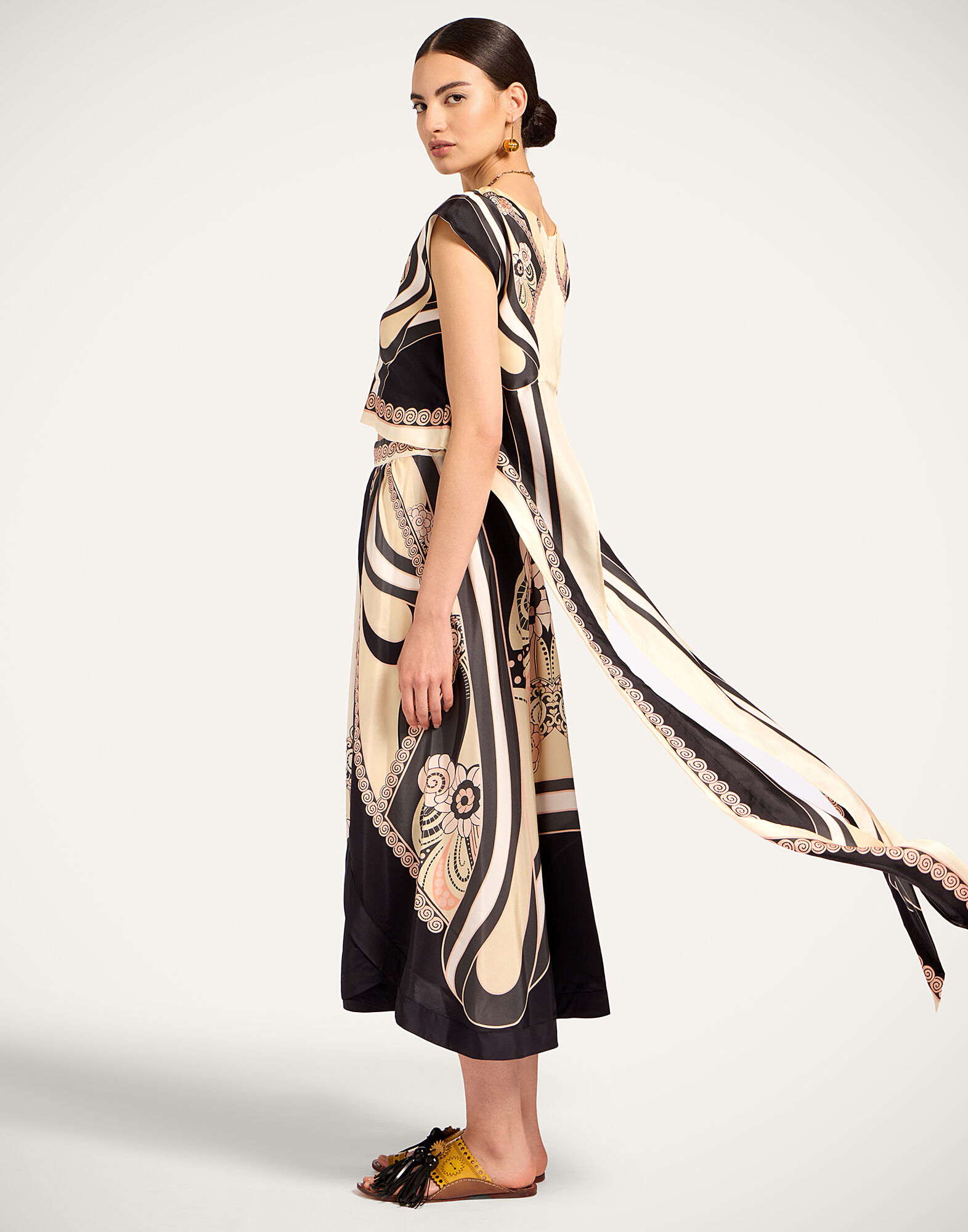 La DoubleJ Flip-Around Top Ambrosia Plac&eacute;e Pale Pink TOP0184SIL029AMB03PI02