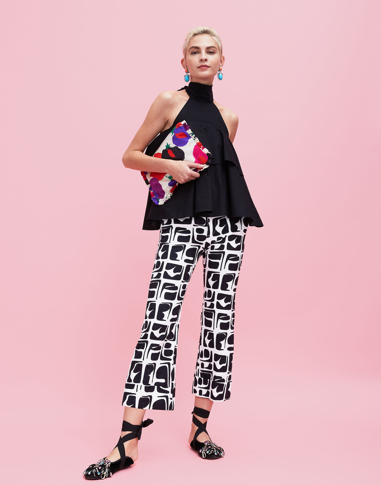 LaDoubleJ Hand Pochette Poppy BAG0002NYL001POP0001