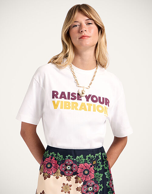 La DoubleJ House T-Shirt Off White TSH0020JER032SOP03WH05