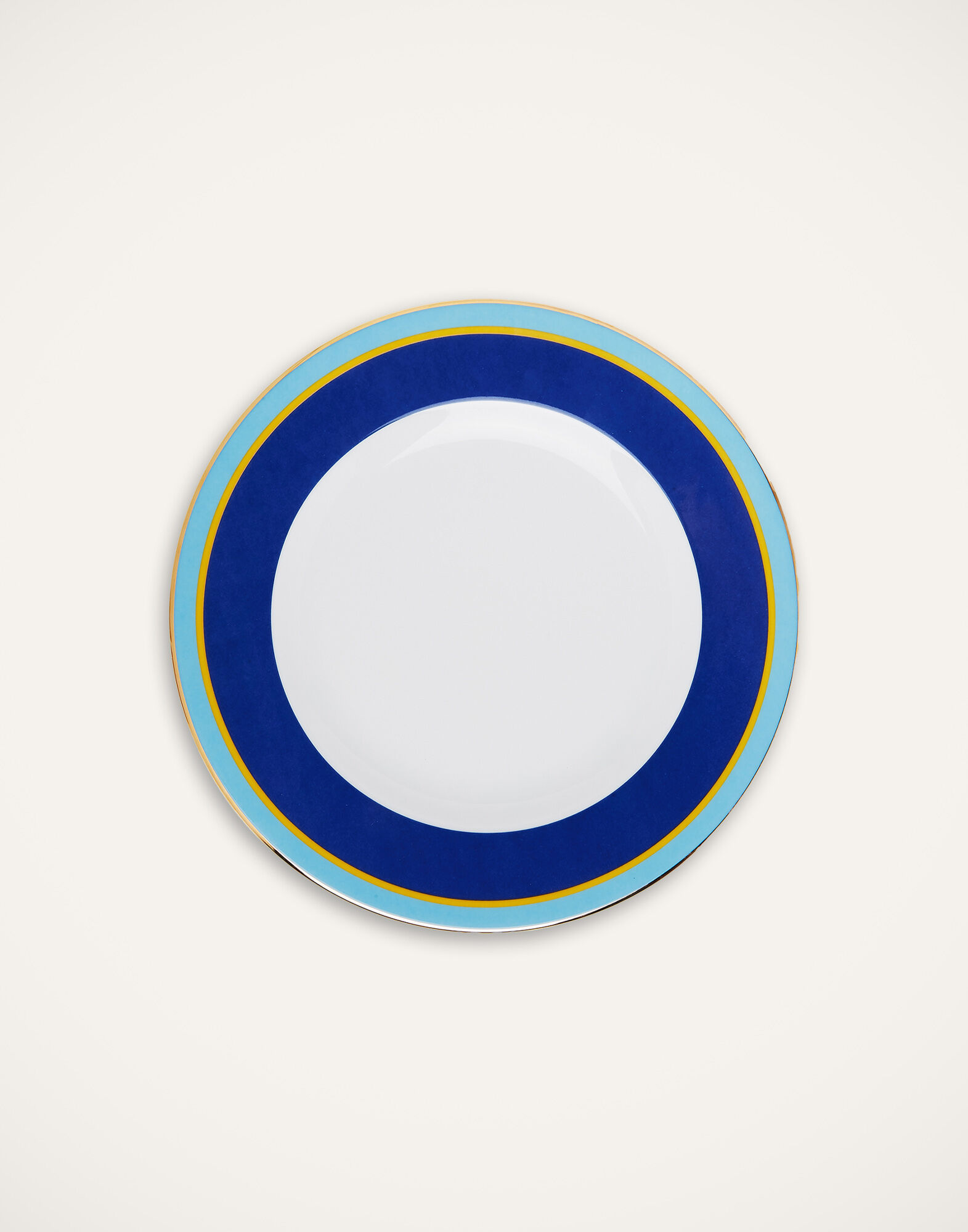 La DoubleJ Dinner Plates Set Of 2 Rainbow Blue DIN0002CER001RAI04BU03