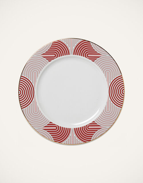 La DoubleJ Charger Plate Slinky Rosso DIS0051CER001SLI0004