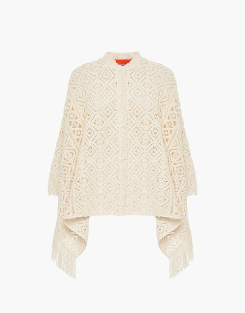 La DoubleJ Lacey Foulard Shirt Plaza Cream SHI0088JCQ080PLA03WH03