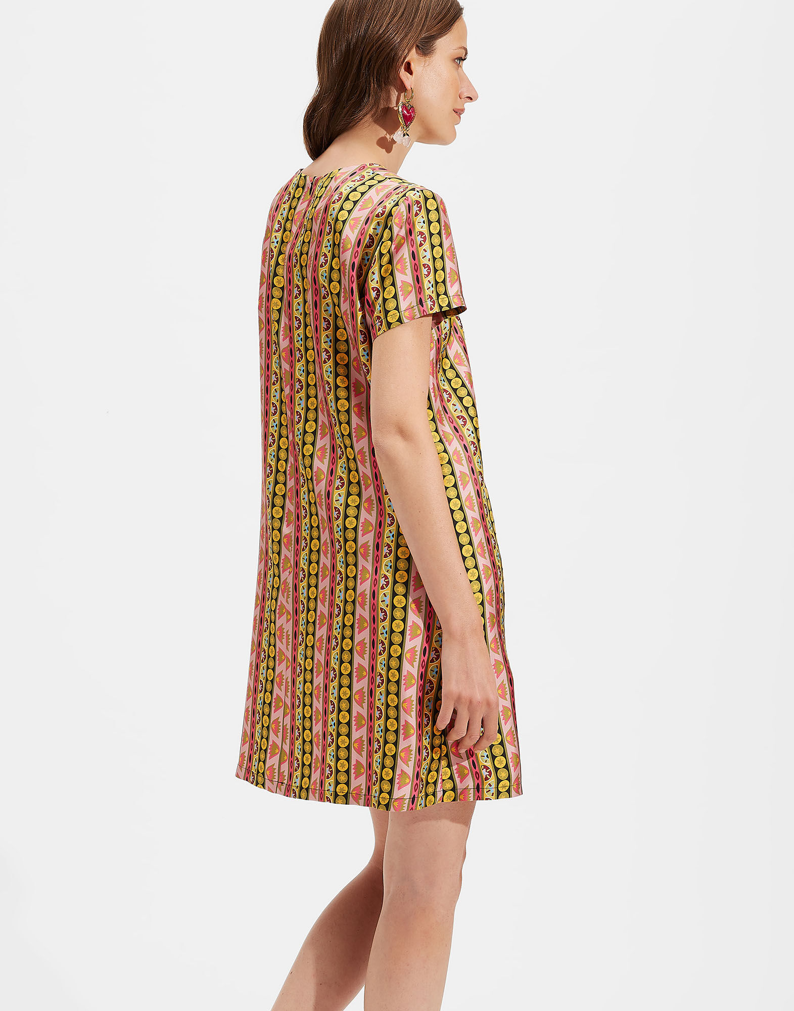 LaDoubleJ Mini Swing Dress Nastri DRE0159SIL001NAS0001