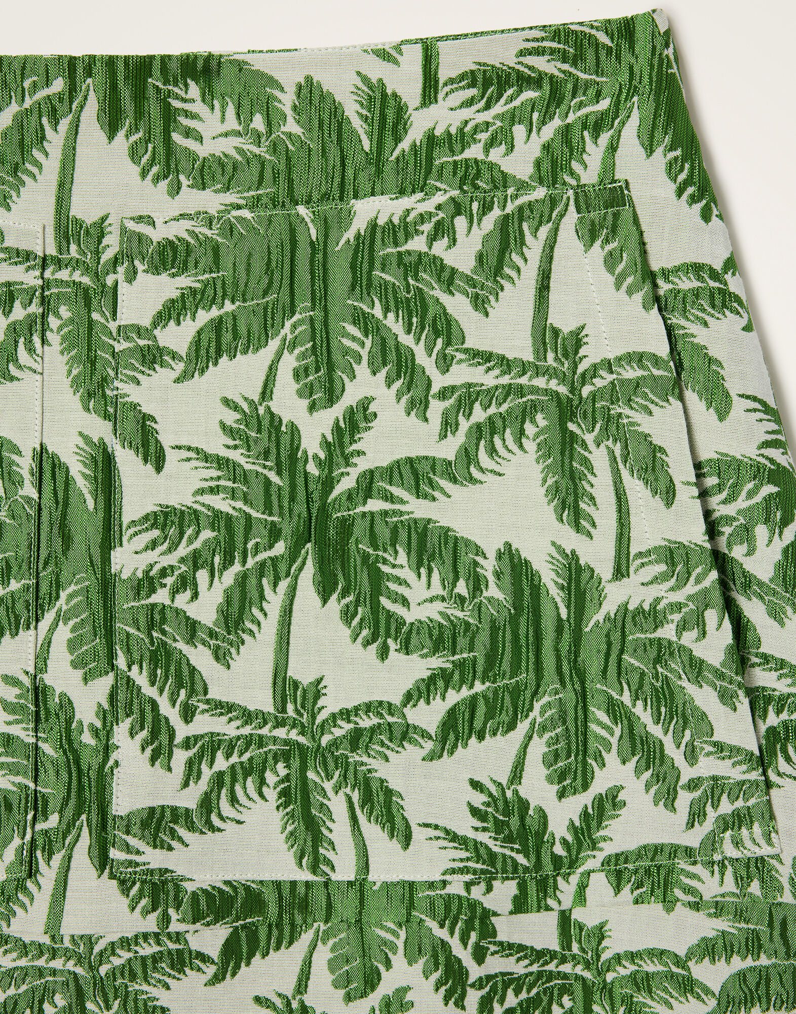 La DoubleJ Short Skirt Tropicana White SKI0027JCQ112TRC03WH01