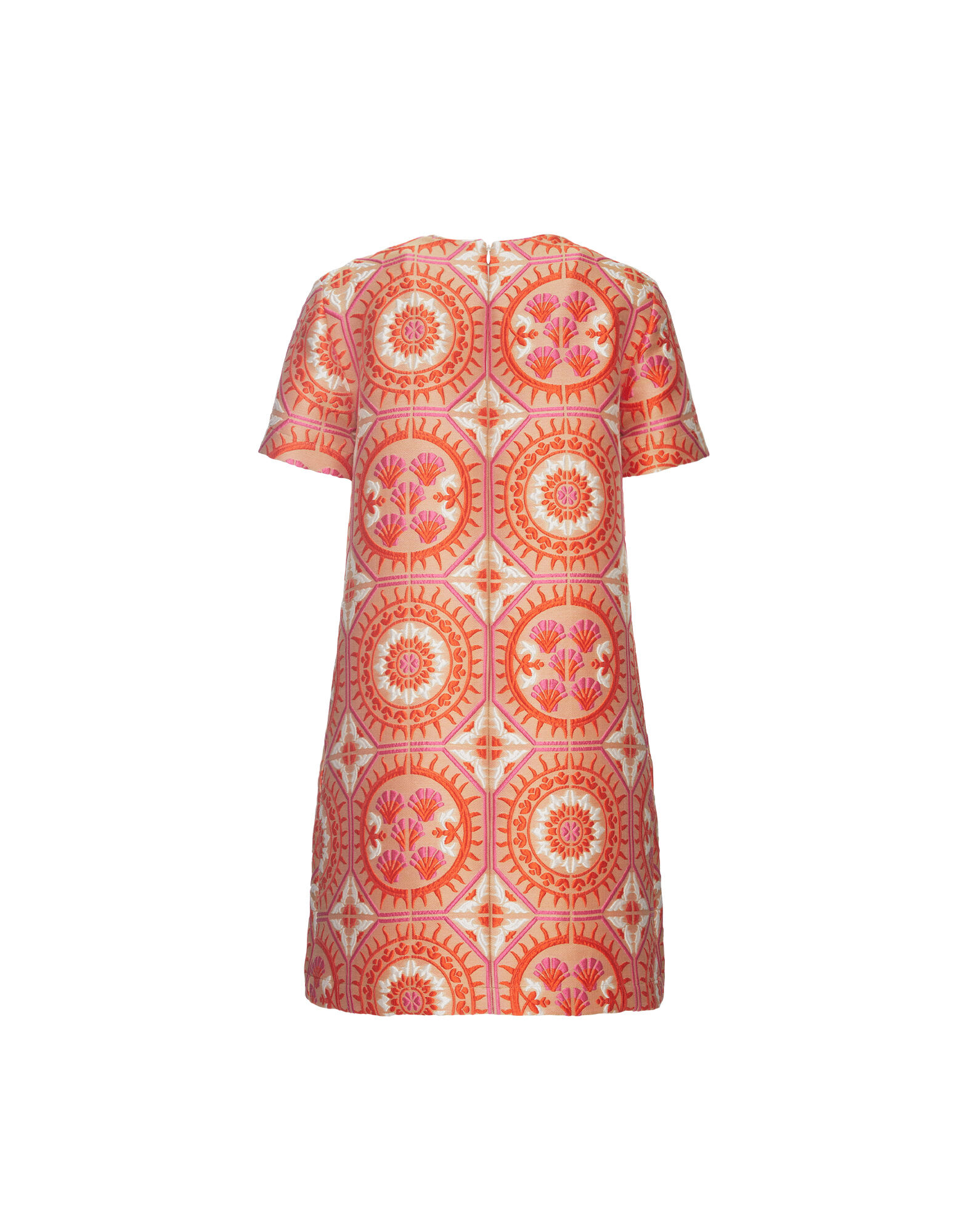 La DoubleJ Mini Swing Dress Sun Orange DRE0658JCQ074SUN01OR02