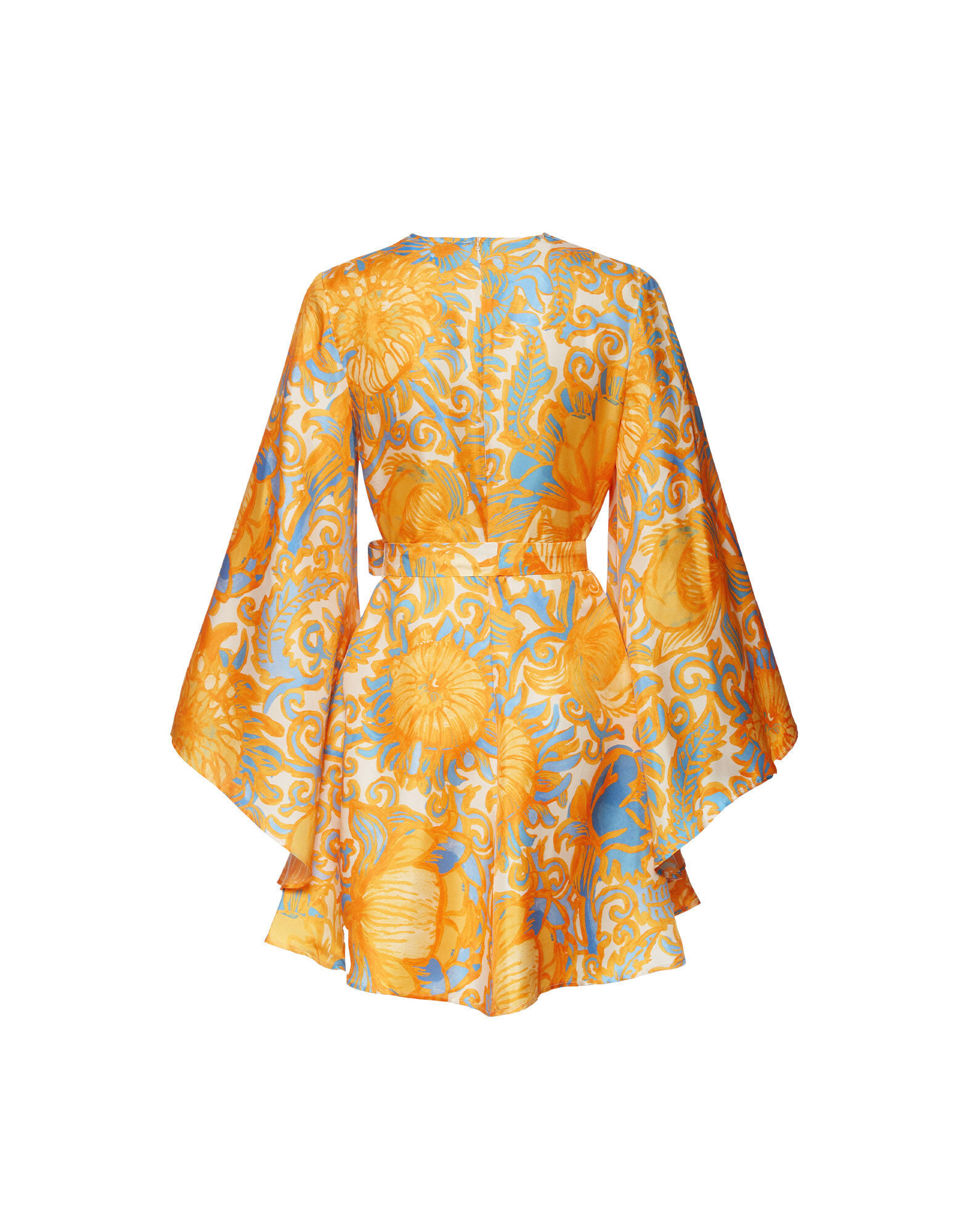 La DoubleJ Mini Magnifico Dress Anemone Orange DRE0561SIL001ANE01OR02