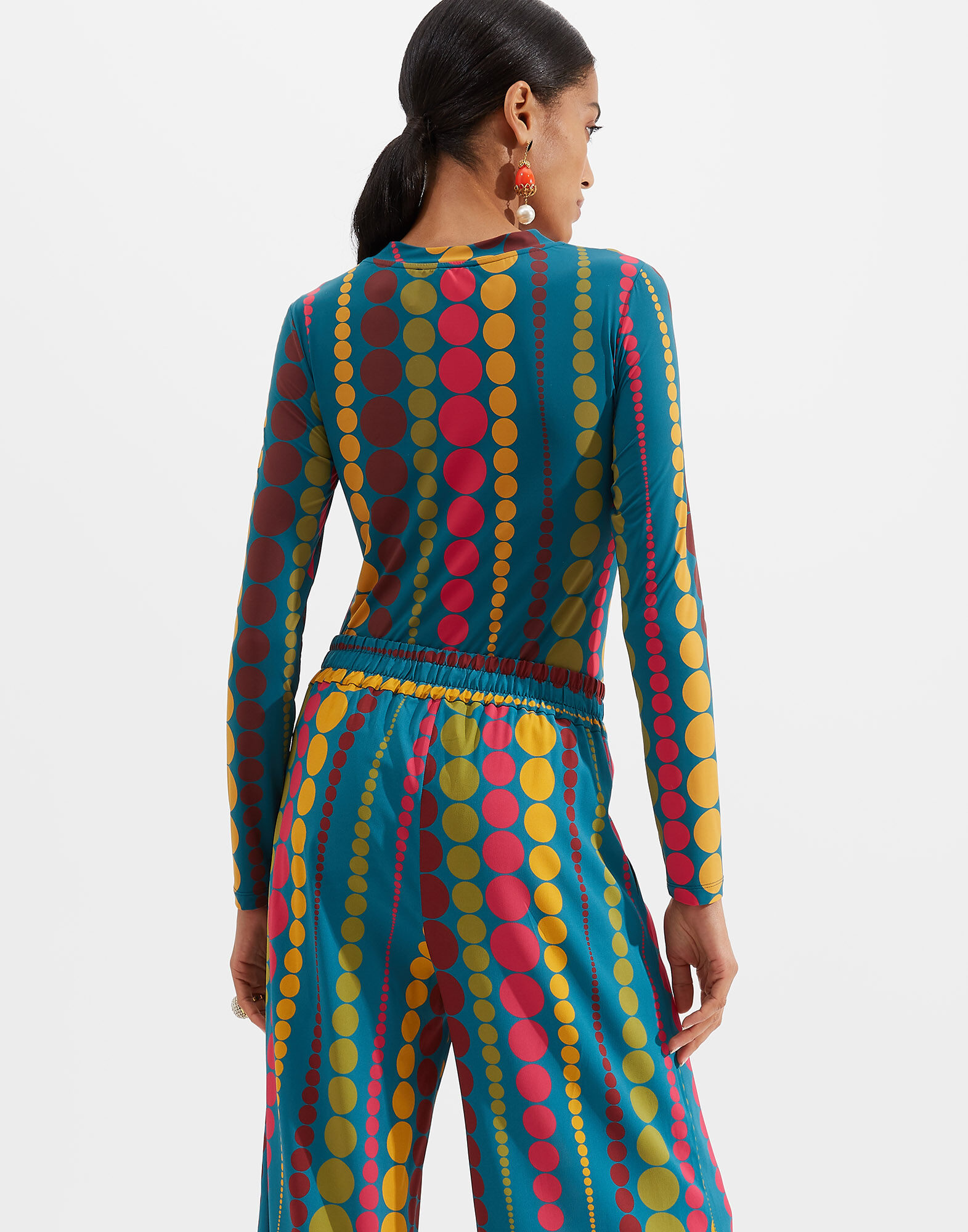 La DoubleJ Crew Top Bubbles TOP0024JER005BUB0001