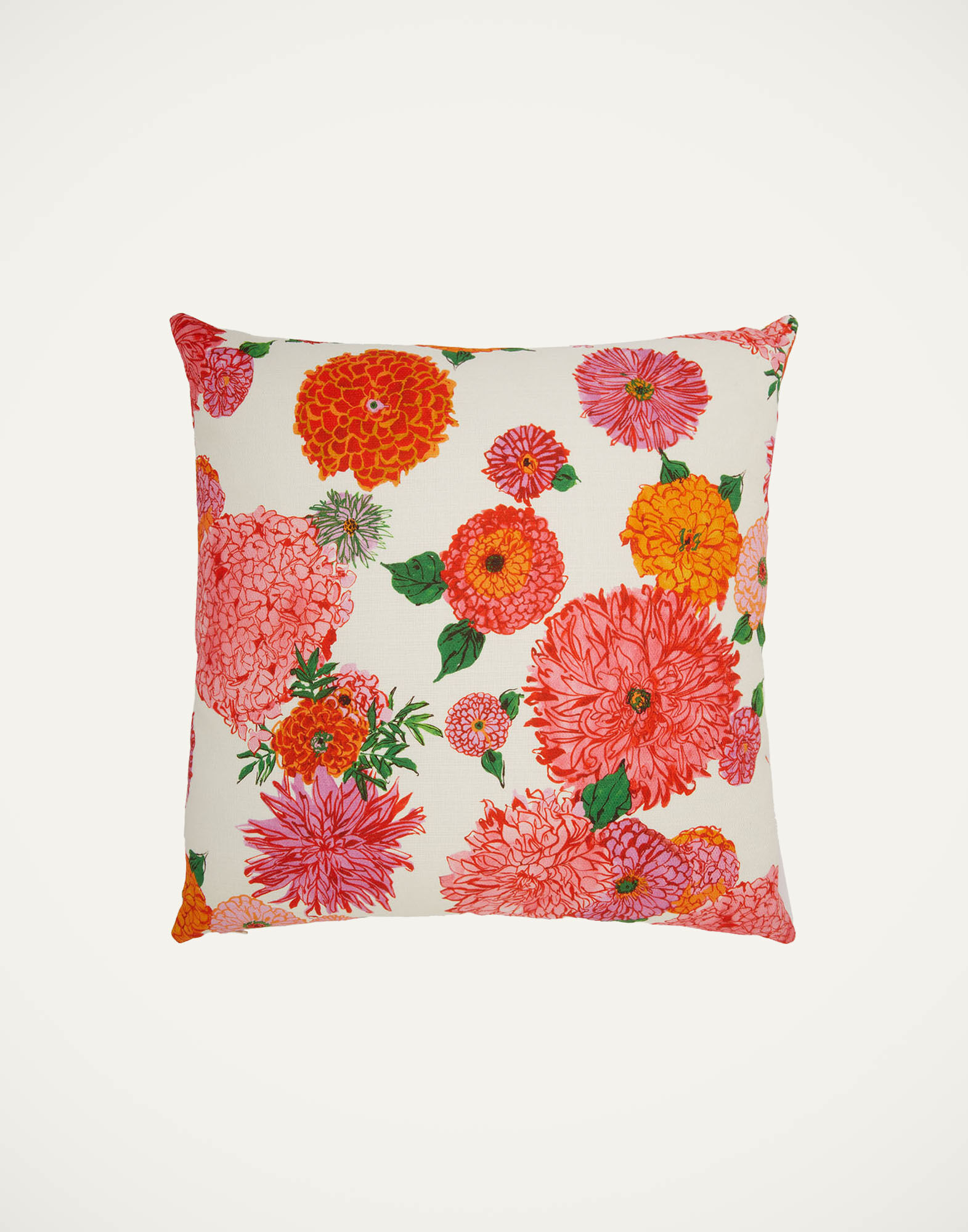 La DoubleJ Cushion (45X45) Bright Blooms CUS0013COT034BRB0001