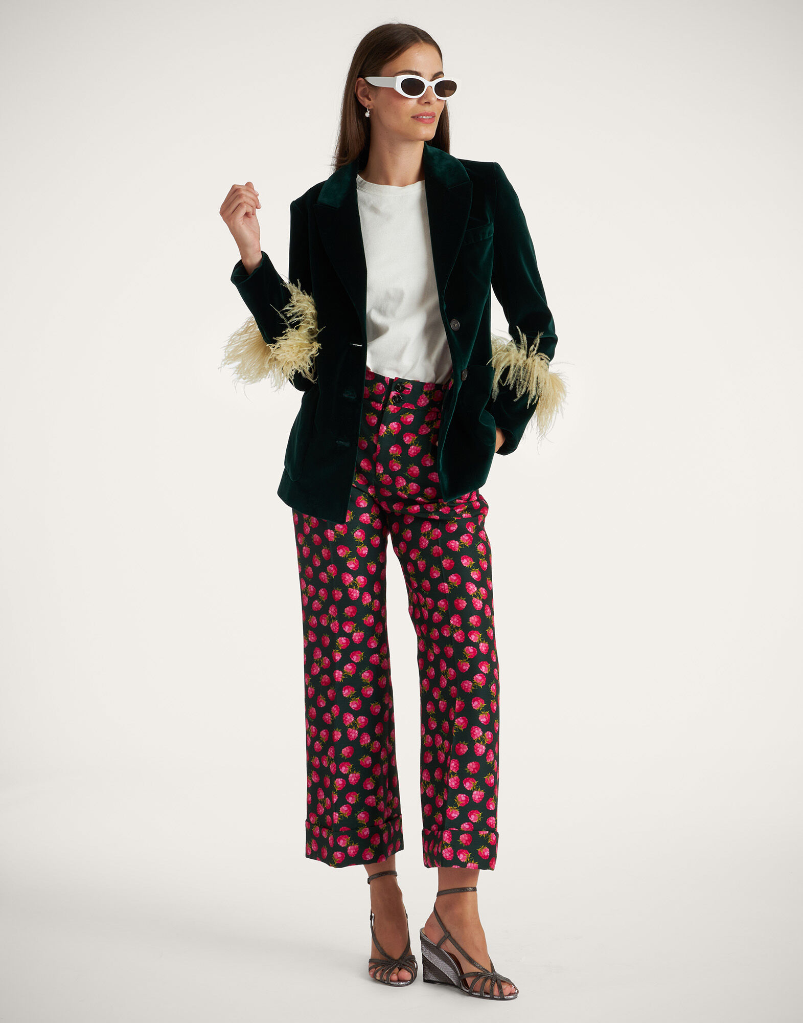 La DoubleJ Keaton Jacket Blue Petrol JAC0073VEL011SOLIDBU05