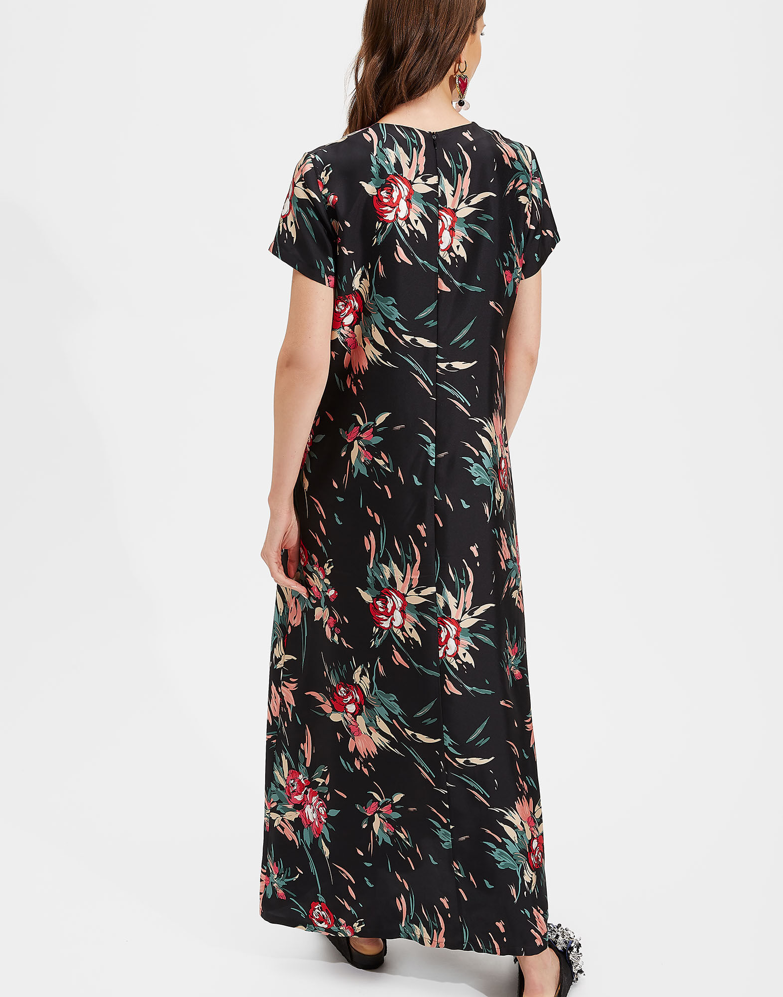 LaDoubleJ Swing Dress Breezy Nero DRE0001SIL001BRZ0002