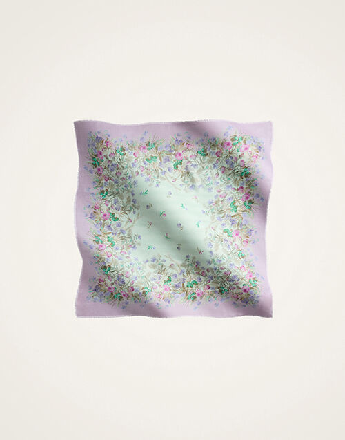 La DoubleJ Foulard 120 Heath Placée Mint SCA0049MOS001HEA03GR11