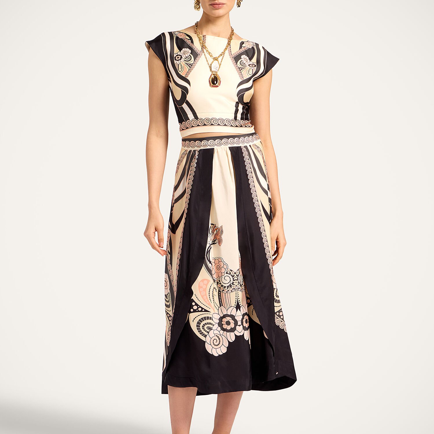 La Double J Petal Skirt