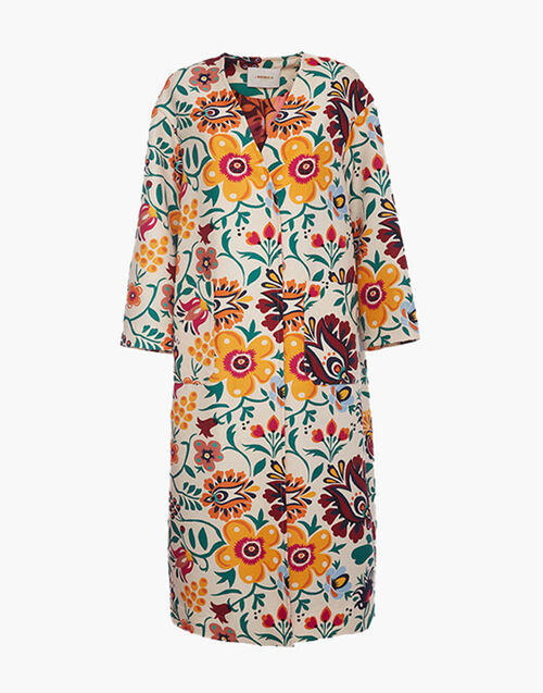 LaDoubleJ Topper Coat Selva Bianco JAC0030CAD001SEL0002