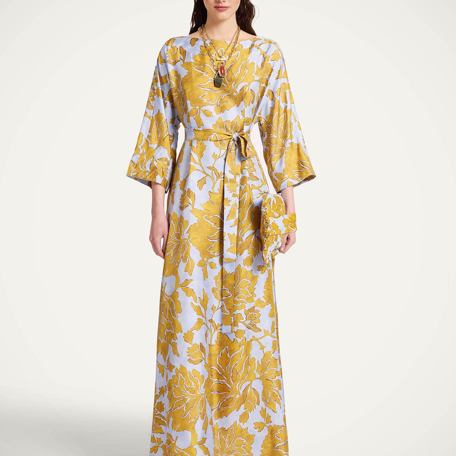 La DoubleJ Muumuu Dress Round Neck | Thumbnail 3