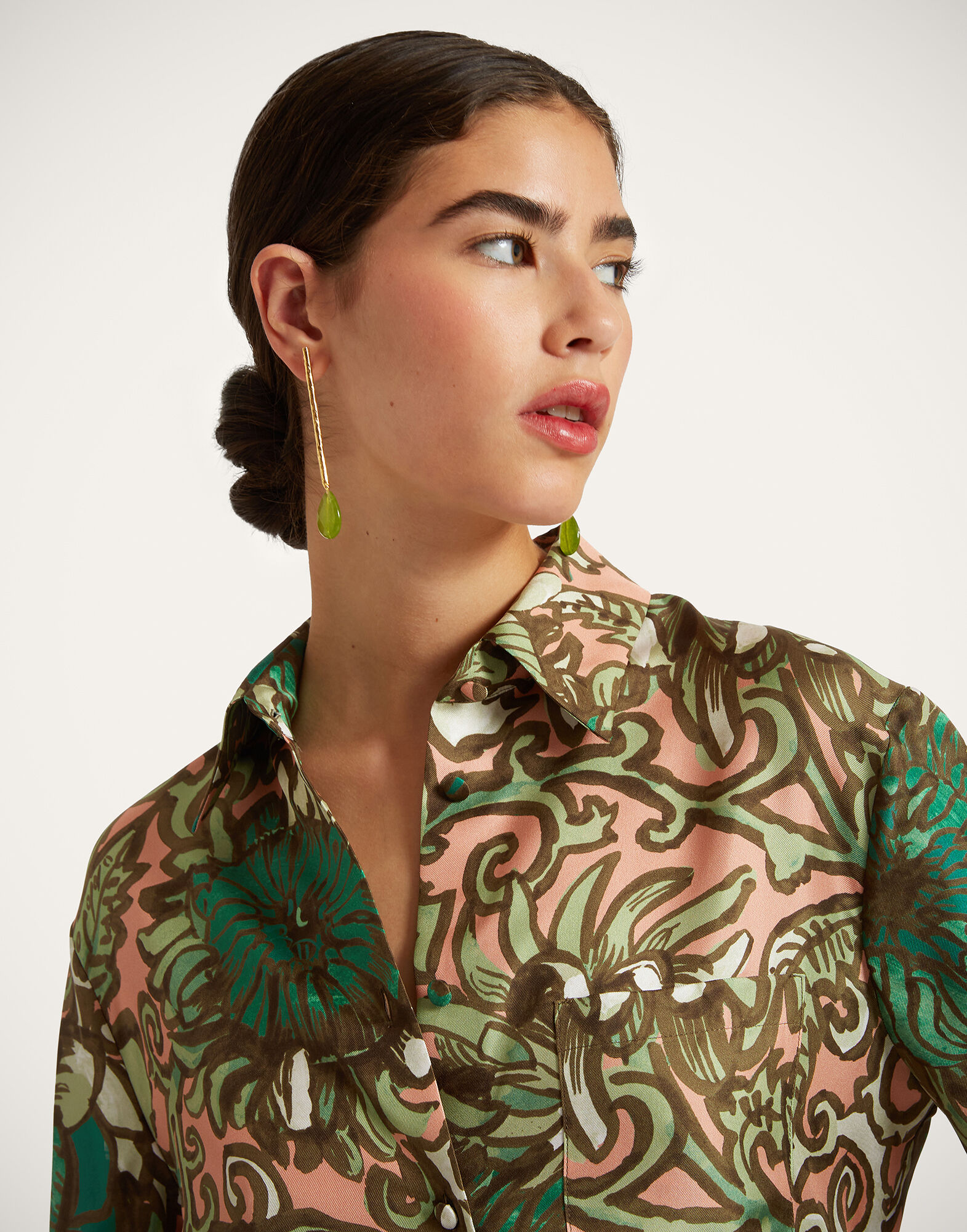 La DoubleJ Boy Shirt Anemone Pink SHI0001SIL001ANE02GR05